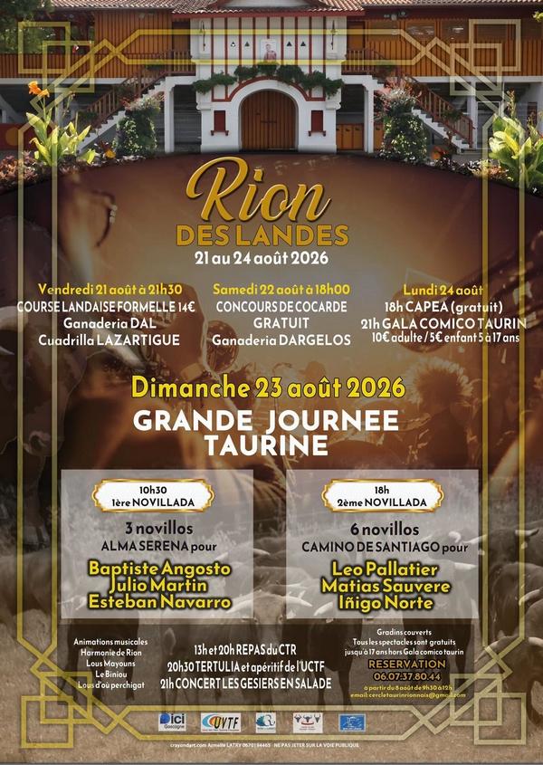Rion des landes dargelos cocardes